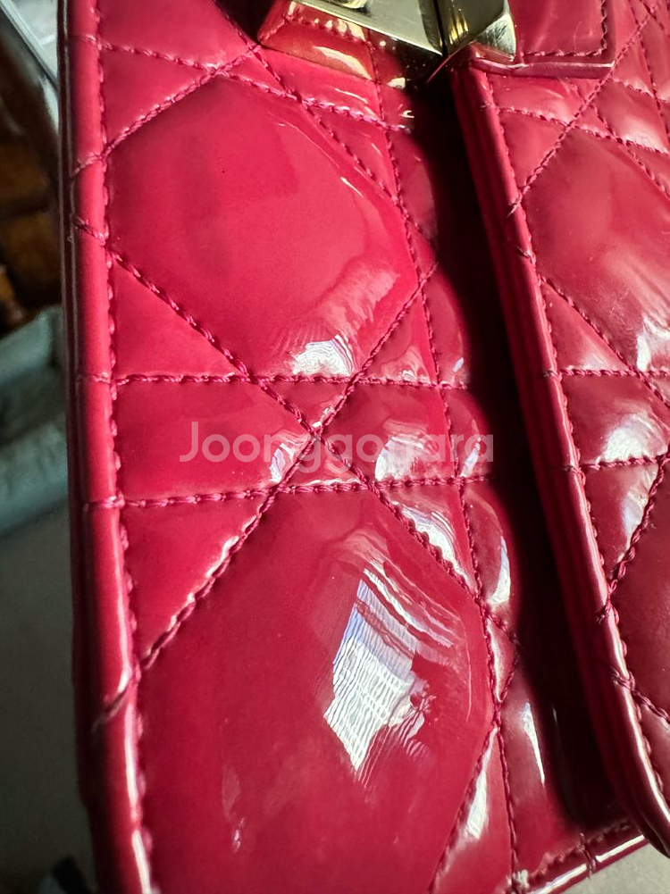 디올 까냐쥬 백이랑 장지갑겸 클러치백 두개--4