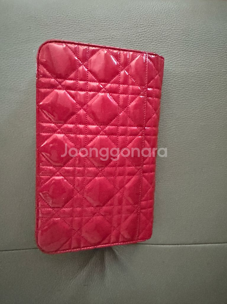 디올 까냐쥬 백이랑 장지갑겸 클러치백 두개--3