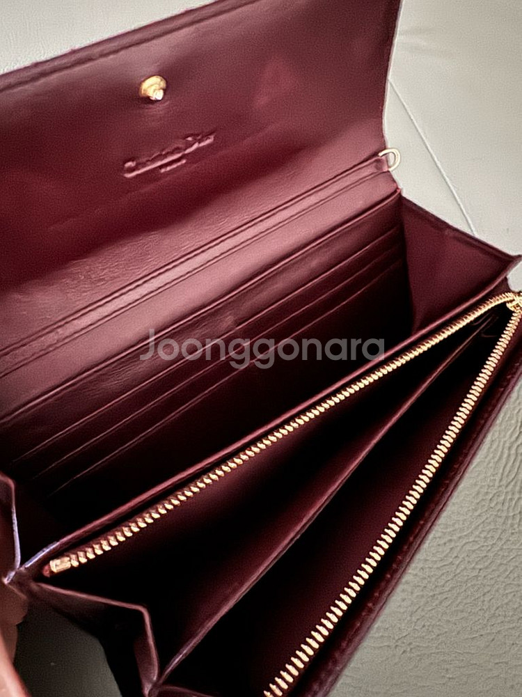 디올 까냐쥬 백이랑 장지갑겸 클러치백 두개--8