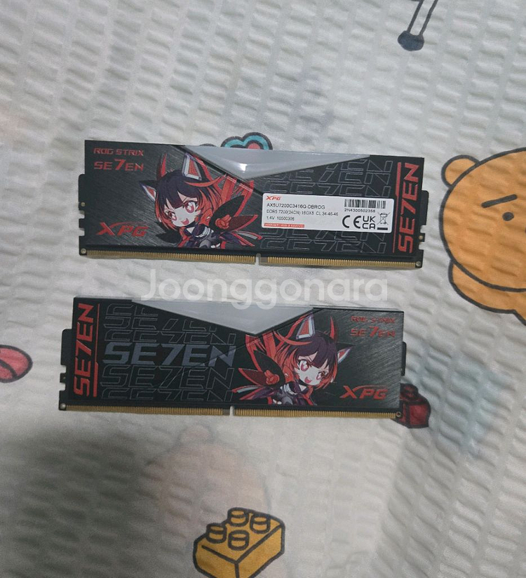 rog z790i + 7200mhz 32g 램--2