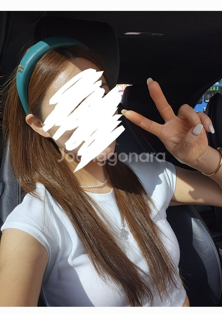 미우미우 헤어밴드--7
