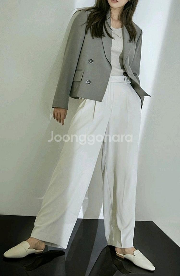 크롭자켓 #간절기자켓 #아우더 #55사이즈--1