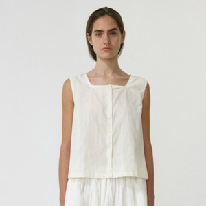 낫띵리튼 민소매 블라우스 나시 셔츠