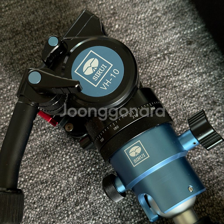 시루이 VHD-2004 삼각대 + VH-10 비디오헤드--1