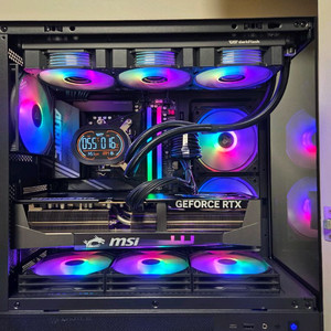 9800x3d, x870, rtx5090 트리오 완본체