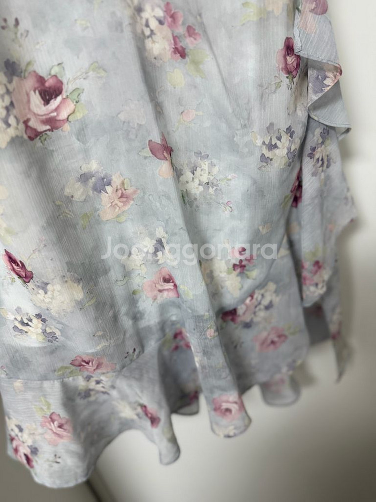 로아르 플라워 쉬폰 캉캉 원피스--4