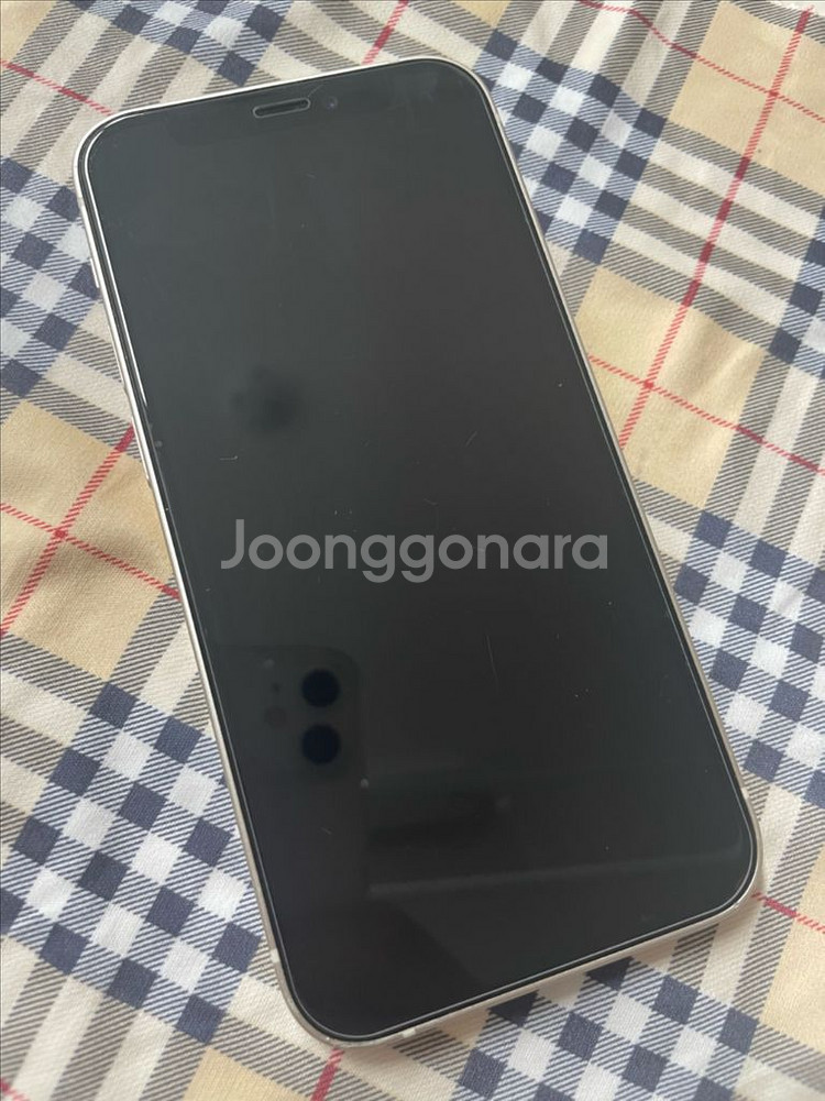 아이폰12미니 64 화이트 딘품--1