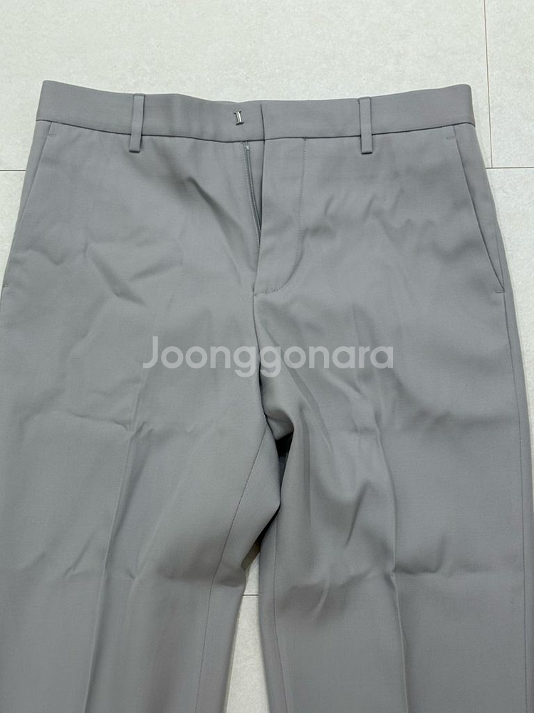 (새상품) Tods 토즈 슬림 핏 버진 울 디테일 팬츠--1