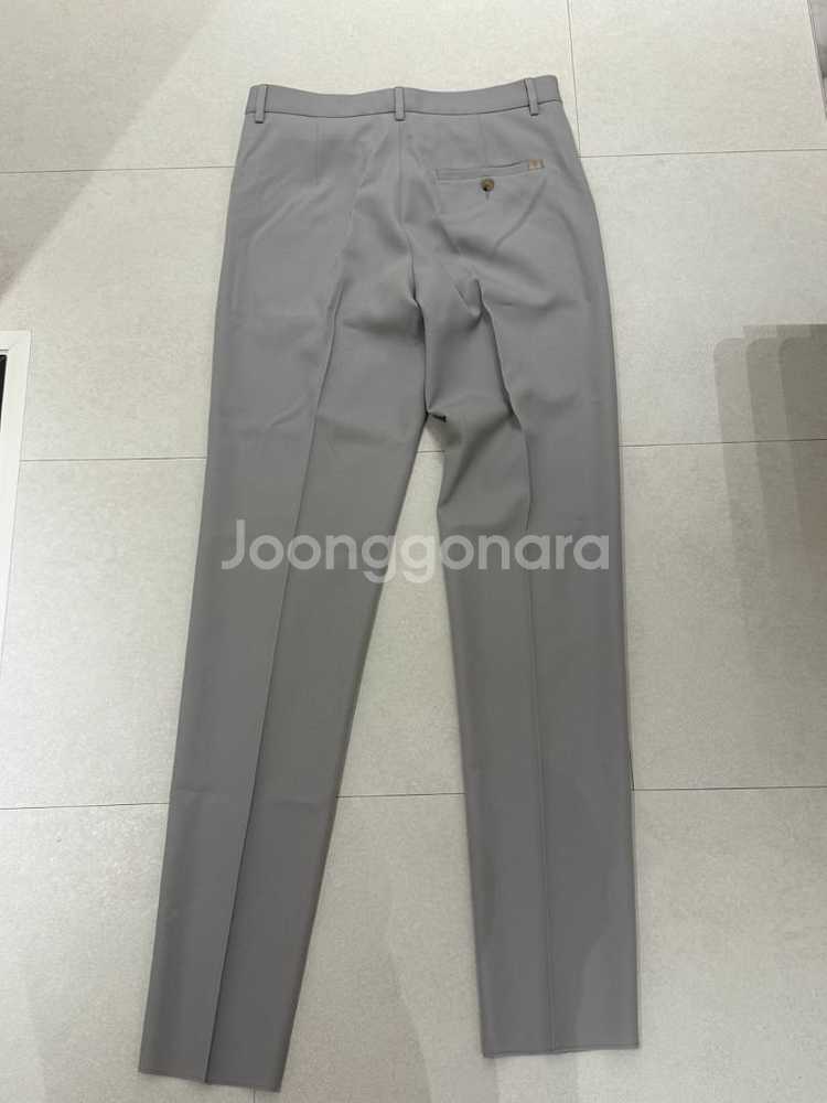 (새상품) Tods 토즈 슬림 핏 버진 울 디테일 팬츠--5