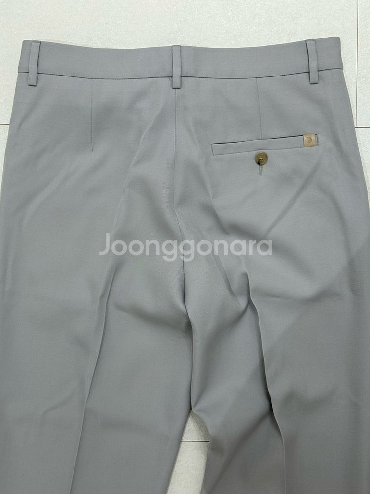 (새상품) Tods 토즈 슬림 핏 버진 울 디테일 팬츠--6