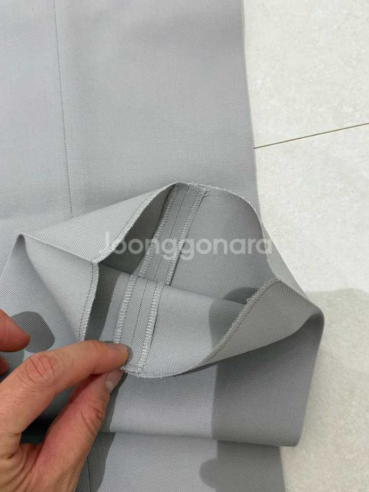 (새상품) Tods 토즈 슬림 핏 버진 울 디테일 팬츠--9