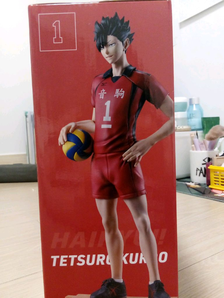 하이큐 쓰결전 제일복권 b상 쿠로오 피규어 이미지