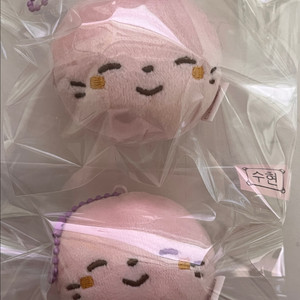 픽셀리 수현 찹쌀떡 키링 인형