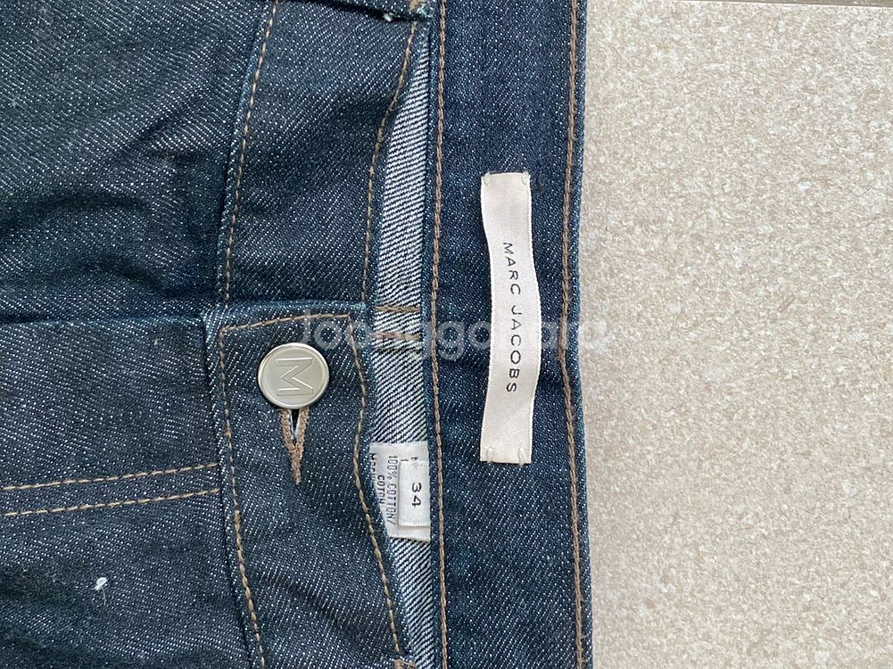 마크제이콥스 생지 셀비지 레귤러 데님 34--3