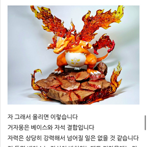 거다이맥스 리자몽 피규어 구매합니다