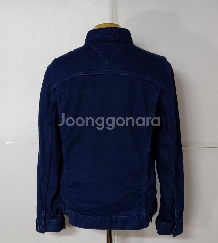 95)타미힐피거 스판 청 데님자켓--2