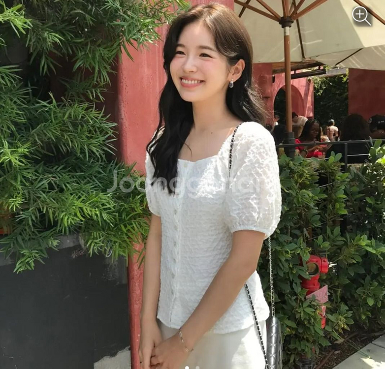 시에 아디나 퍼프 블라우스--1
