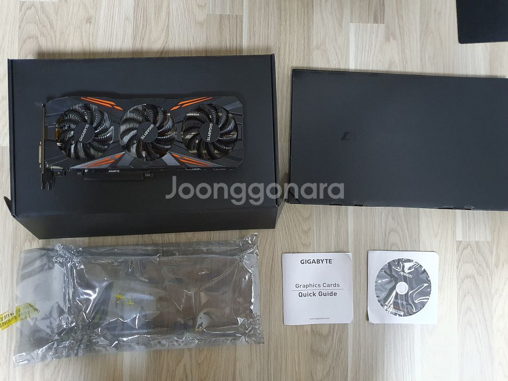 기가바이트 GTX 1080 G1 GAMING 그래픽카드--1