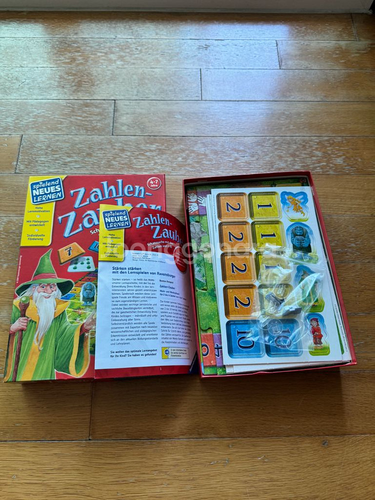 라벤스부르거 Zahlen-Zauber 보드게임--2