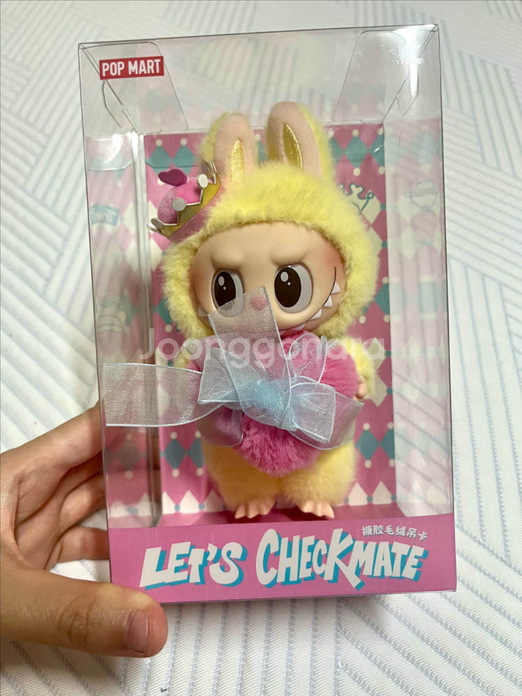 팝마트 라부부 체크메이트 인형 키링 새상품--0