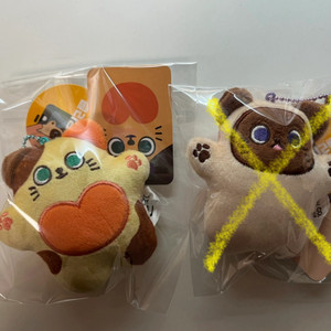 핸드폰 클리닝 인형 키링 새상품