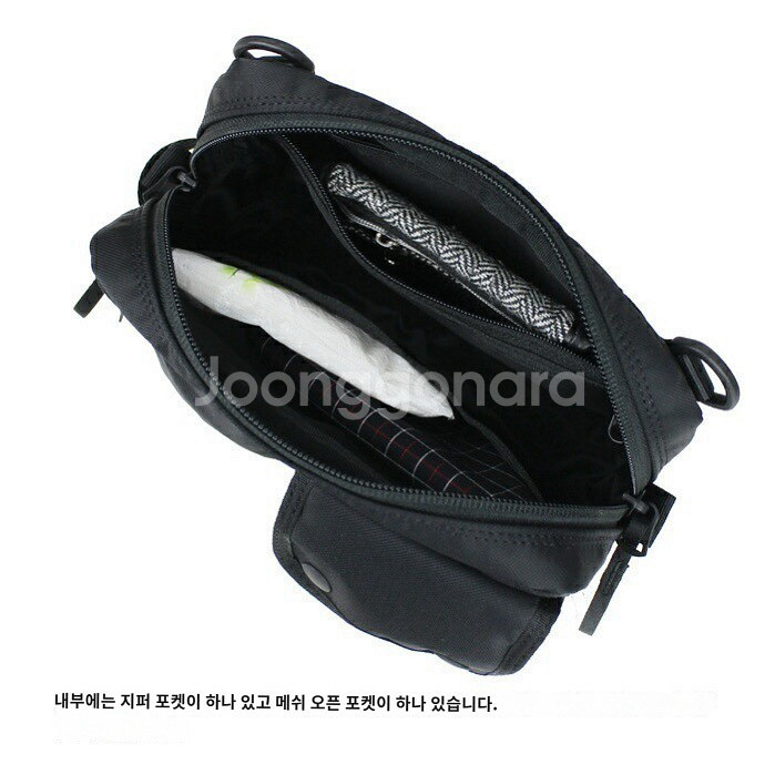 요시다포터 컴파트 미니숄더백--4