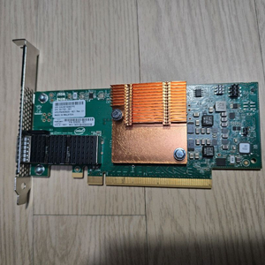 intel omnipath 100GbE 네트워크 4개