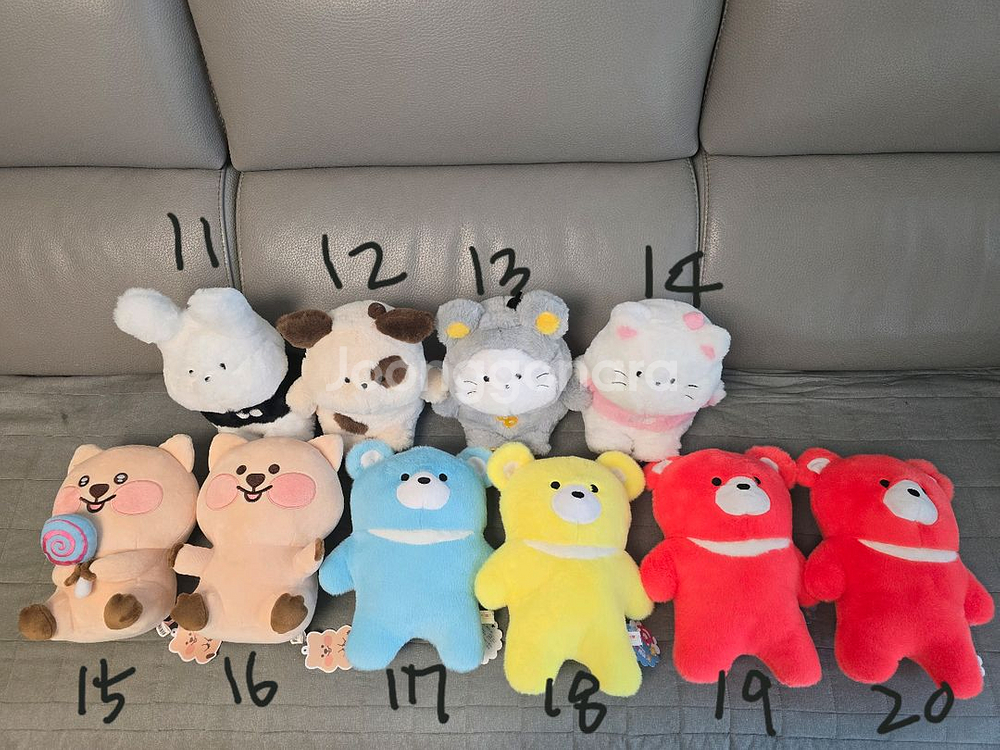 짱구친구들 반달젤리곰 플러피친구들 인형 등등 판매합니다--2
