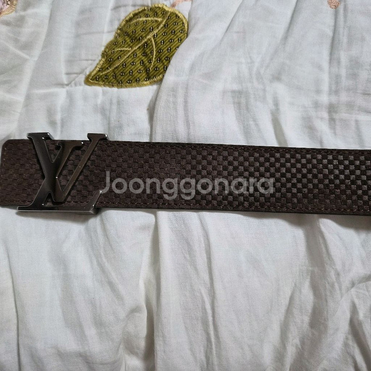 루이비통 세무 브라운 벨트--1