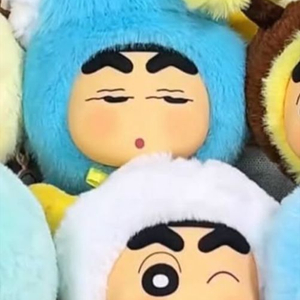 (일괄) 짱구 동물탈 인형 피규어