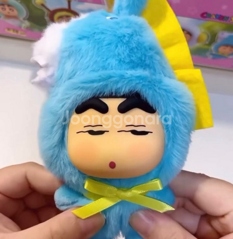 (일괄) 짱구 동물탈 인형 피규어--2
