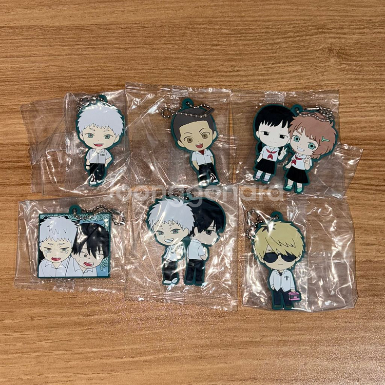 히카루가 죽은 여름 러버 스트랩 가챠 키링 요시키 팝업--0