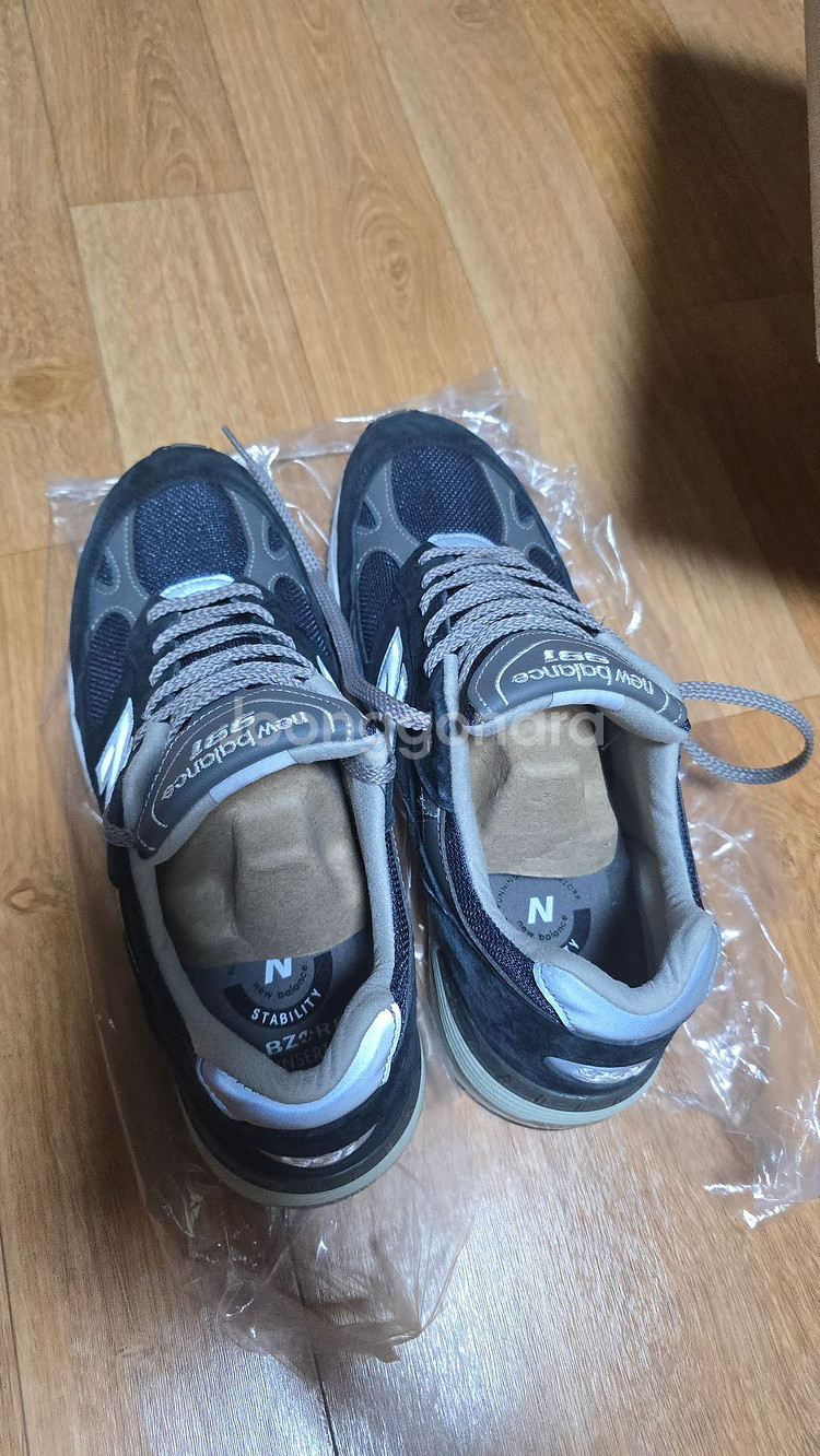 뉴발란스 991 navy 네이비 285mm 깨끗한 중고--1