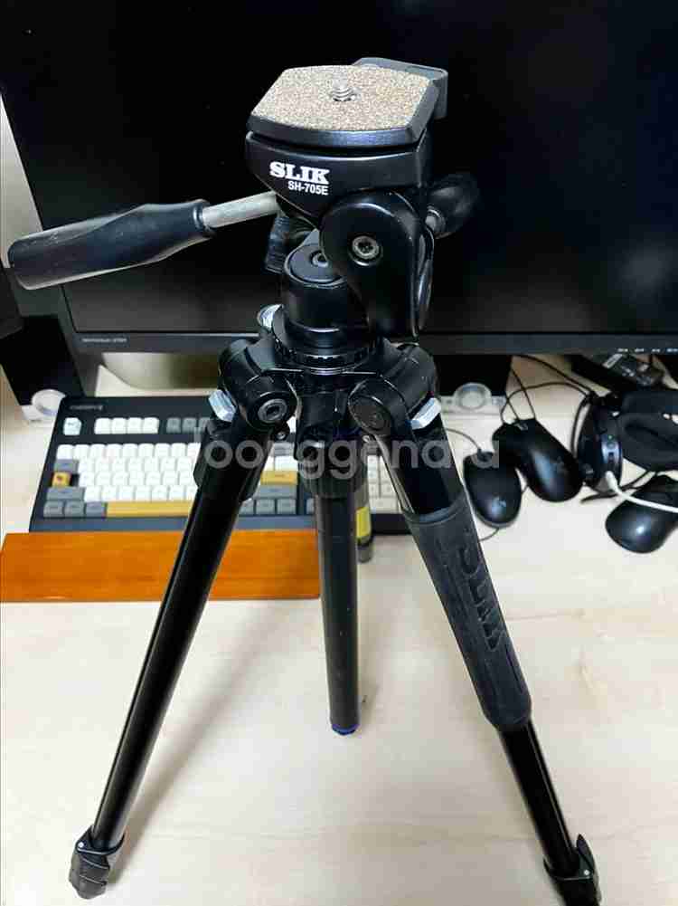 슬릭 PRO AL-323 삼각대 + SH-705E 헤드--1