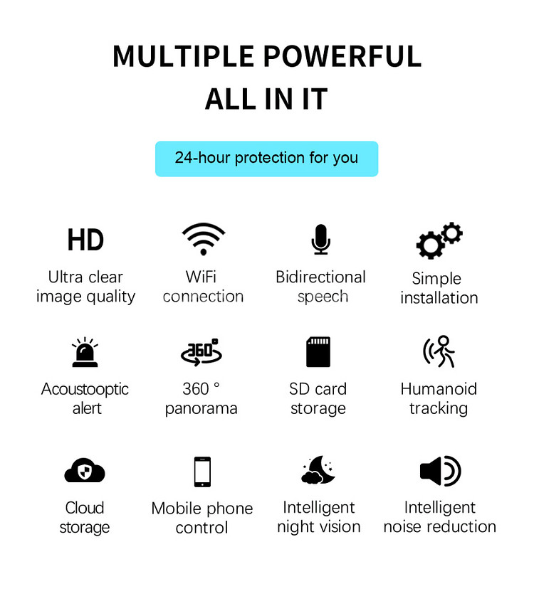 새상품)wifi cctv홈캠360도 실외방수카메라가2개--4