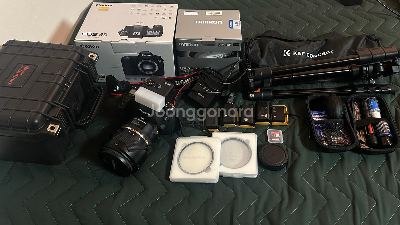 캐논 EOS 6D /탐론 24-70mm / 용품들--0