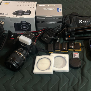 캐논 EOS 6D /탐론 24-70mm / 용품들