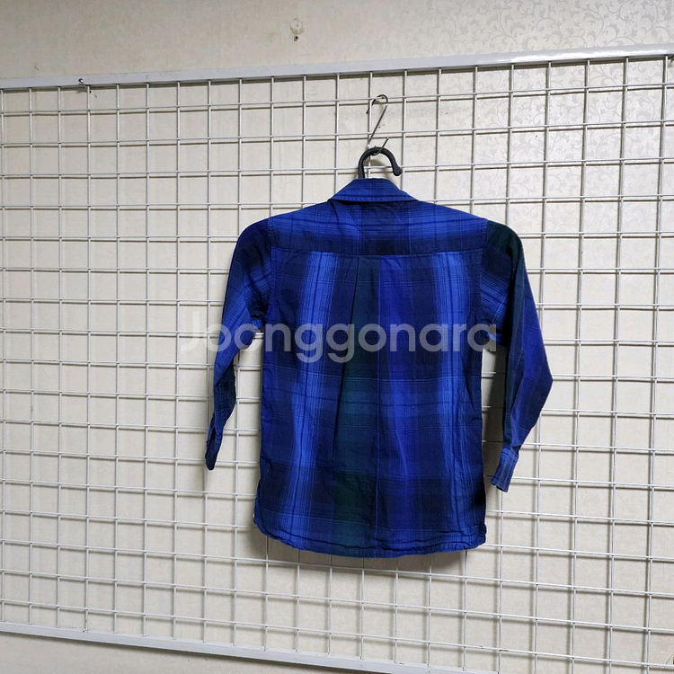 타미힐피거체크긴팔남방(아동4-5)--2