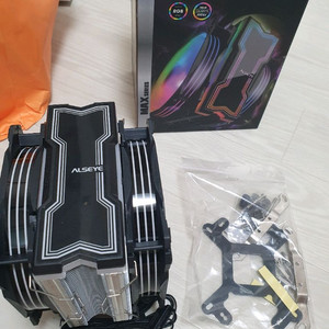 알스아이 4 히트파이프 타워형 ARGB CPU쿨러