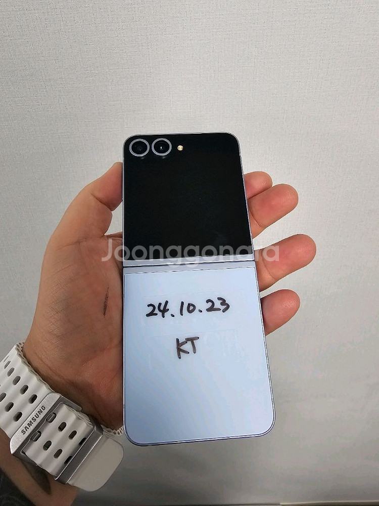 갤럭시z플립6 256G A급 블루--0