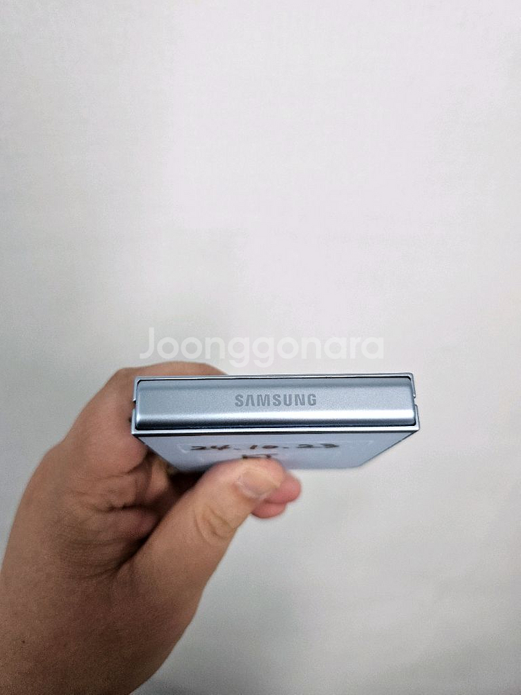 갤럭시z플립6 256G A급 블루--2