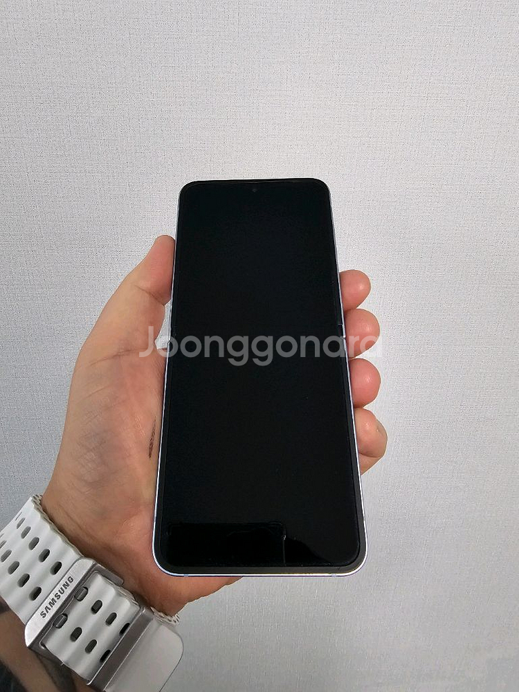 갤럭시z플립6 256G A급 블루--5