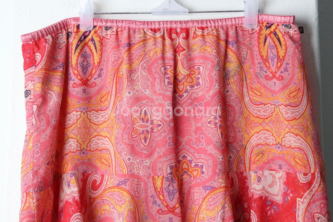 W(2XL) 폴로 랄프로렌 스커트 치마 빅사이즈 밴딩--2