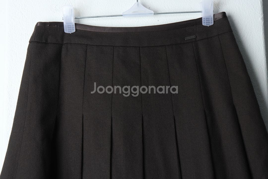 W(M) 헤지스 스커트 치마 브라운 테니스 라인--2