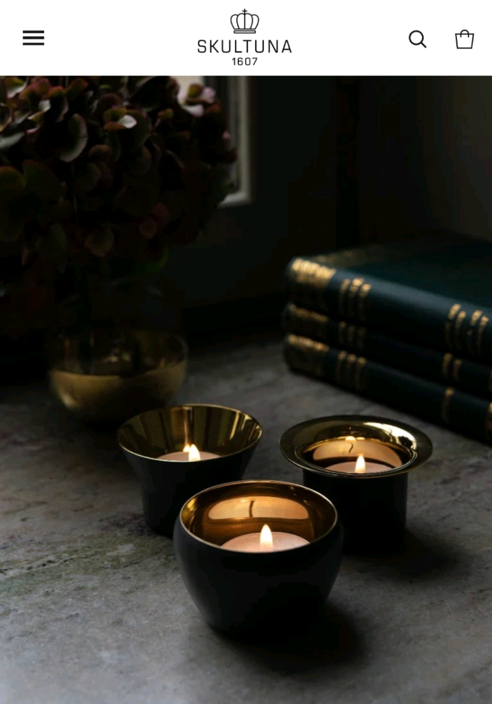 스컬투나 캔들 홀더--1