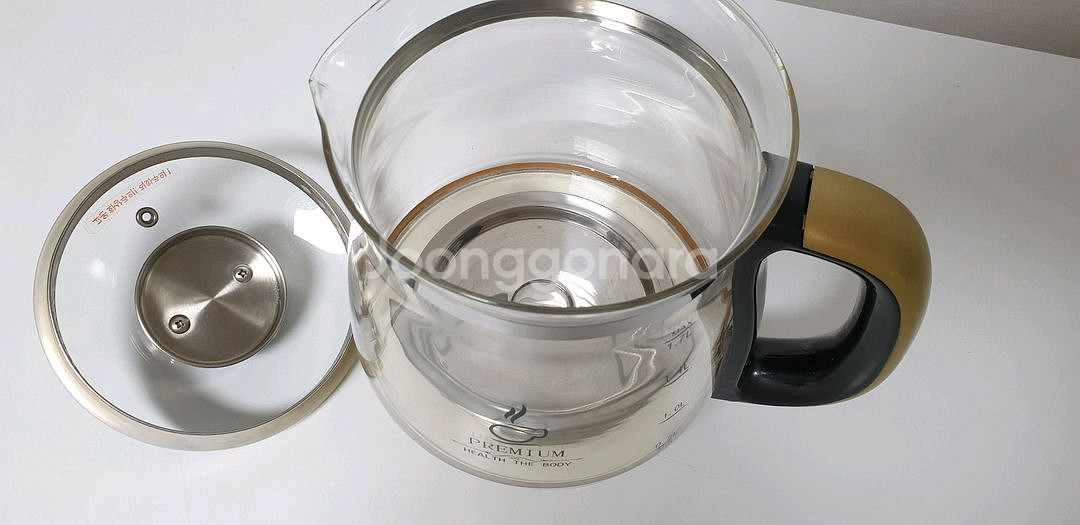 모닝컴 전기 티포트 전기주전자 1.7L--1