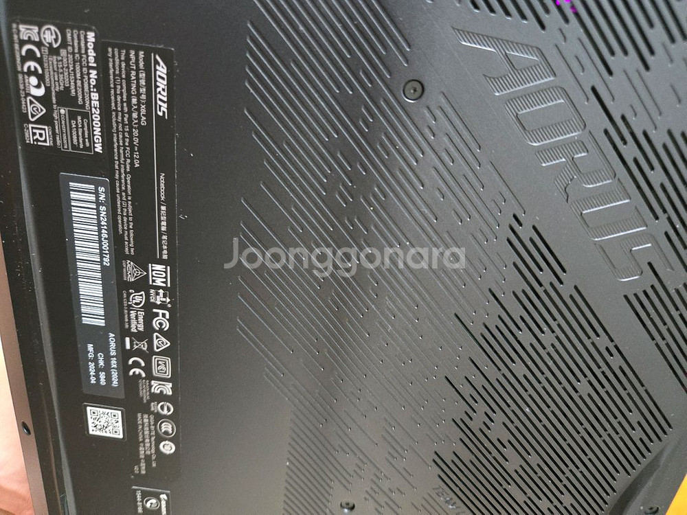 게이밍 노트북 i9 14900 글카 4070--2