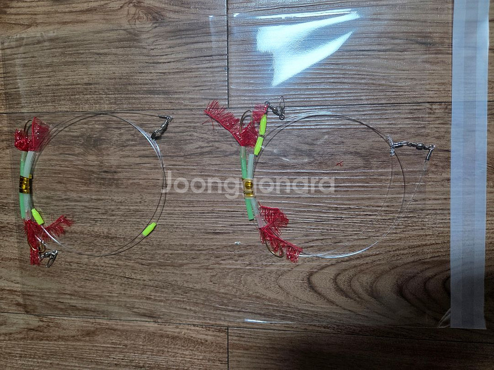 갈치텐빈 자작쌍바늘채비 및 자작편대--2