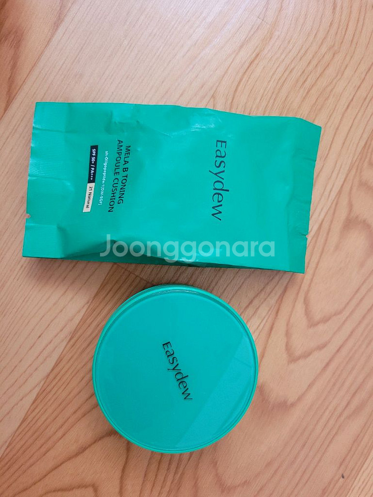 이지듀 멜라비 토닝 앰플 쿠션 21호 (한가인기미쿠션)--0
