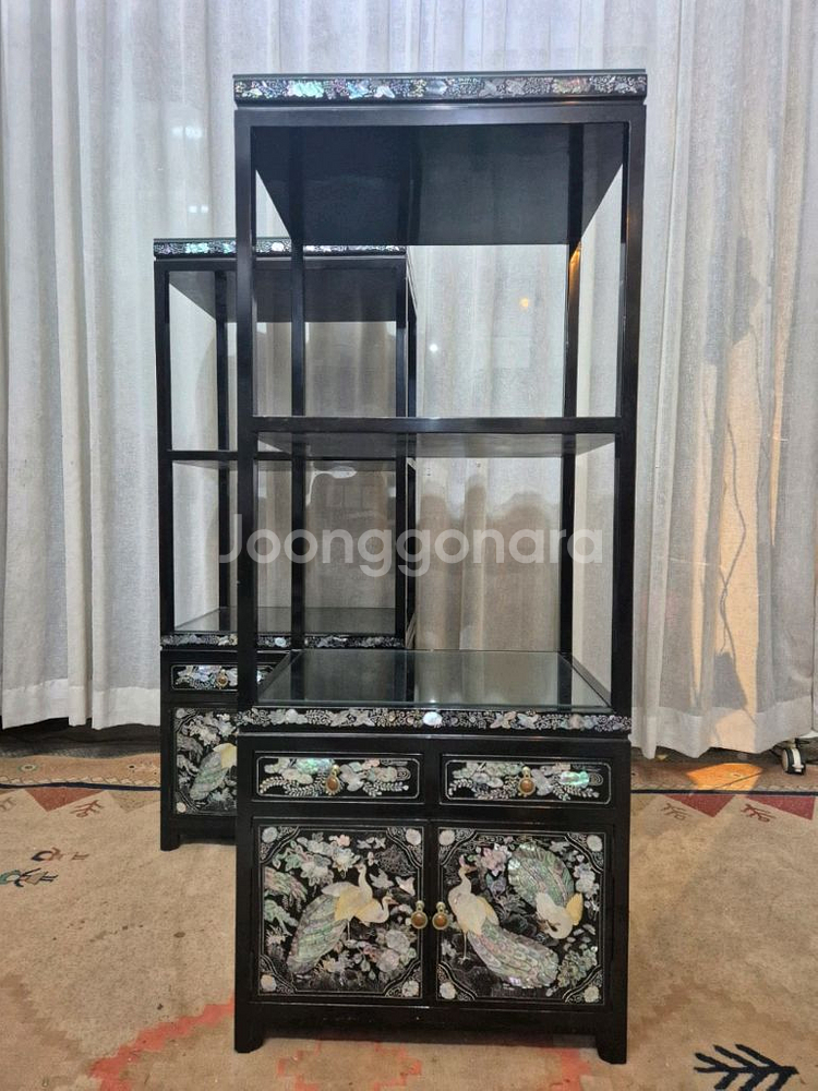 전통가구 인테리어 자개 사방탁자--0